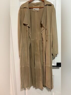 Gerard Darel Beige Suede Jacket